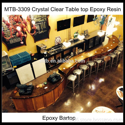 Crystal Clear Scratch Resistant Epoxy Bartop Coating